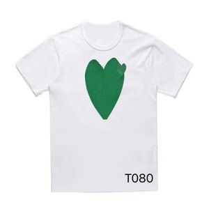 Juegue Diseñador Camisetas para hombres Casual Mujer Des Badge Garcons Calidad Impresión Manga corta Camiseta corta Pareja Corazones Camiseta Barato Todo 4726