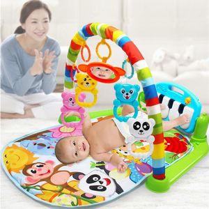 Speel Kids Tape Educatief Puzzel Tapijt met Piano Toetsenbord en Leuke Animal PlayMat Baby Gym Crawling Activity Mat Speelgoed LJ200911