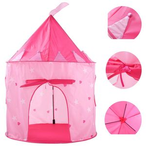 Jouez des tapis 135cm 190t enfants tente ballon piscine garçon fille princesse château portable intérieur extérieur tentes tentes maison hut for toys drop livrer dhbsf