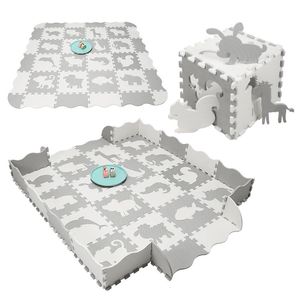 Tapis de jeu 9/16 pièces ensemble tapis de sol Puzzle pour enfants Eva mousse bébés tapis de sol jeux jouets interactifs pour les tout-petits 231212