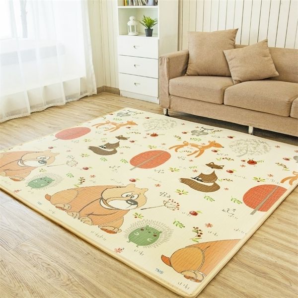 Tapis de jeu Activité pour bébé Gym XPE Tapis pliant Jouets éducatifs pour tapis pour enfants Jeu rampant Lettres Décor de chambre Tapis pour enfant à la maison 221103