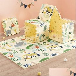 Speelmatten Babygo Childrens Xpe Cling Pad Verdikt 2 cm Babyspeelgoed Splitsmat Woonkamer Smaakloos 6 Stuks Spelen 117,5X173 Cm 210320 Drop D Dhqb4