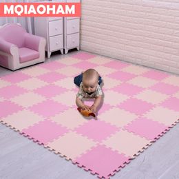 Tapis de jeu est EVA tapis en mousse pour enfants sol en mosaïque Puzzle tapis bébé tapis de jeu sol développement tapis rampants tapis de Puzzle 230211