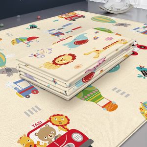 Speel matten opvouwbare babyspeelmat puzzelmat educatieve kinderen tapijt in de kinderkamer klimblokkussen kinderen tapijtactiviteiten spellen speelgoed 230227