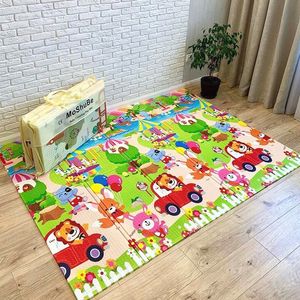 Speel matten Foldelabler Baby Play Mats Floo Kids Playmat Crawling Tapijt Kinderen Toddler Tapijt Game Pad Foam Educatief speelgoed 230313