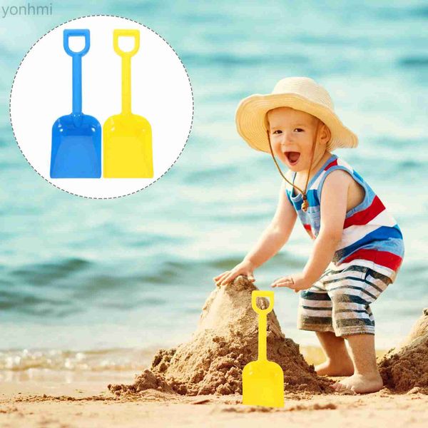 Jouer à l'eau de sable amusant plage toys enfants plastique creuset set bpade sandbox scoop en plein air dig snow snow pelleux jouets (couleur aléatoire) 240403