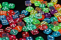 speel je kaarten goed Vrije tijd Sport Buiten Set 10 kleuren 6-zijdig gokken Voor bord Club Party Familiespellen Kerkers en Drago6995402
