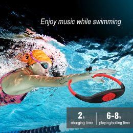 Lecteur 003 étanche IPX8 plongée natation surf lecteur MP3 sans fil Radio FM 8GB casque Bluetooth lecteur de musique