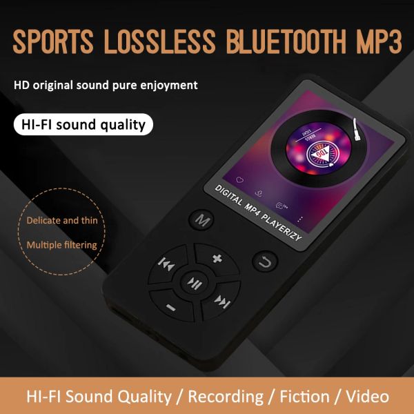 Player 2020 Mini lecteur de musique MP3 portable MP4 media AMV lecteur vidéo prend en charge la radio FM haute fidélité sans perte qualité sonore Walkman