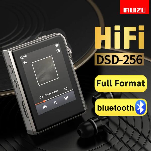 Lecteur 2023 nouveau A58 HiFi Bluetooth musique lecteur MP3 Portable embauche Audio numérique DSD256 baladeur en métal sans perte avec égaliseur EQ Ebook