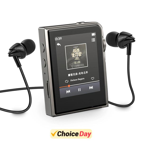 Lecteur 2023 nouveau lecteur MP3 de musique HiFi Portable embauche lecteur de musique Audio numérique DSD256 baladeur en métal de Sport sans perte avec égaliseur EQ
