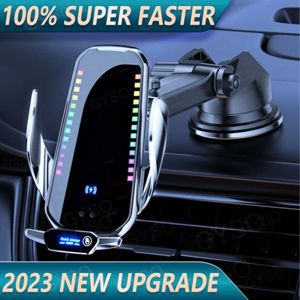 Player 20W Charger sans fil porte-voiture magnétique Magnétique Air Air Venture Stand Phone Téléphone pour iPhone 14 13 Pro Max Xiaomi Samsung Fast Charging