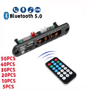 Speler 550pcs Bluetooth 5.0 Auto Kit Wireless Mp3 Decoder Board 9V 12V Audio WMA Music Player Module Lossless Audio USB Aux TF FM Radio