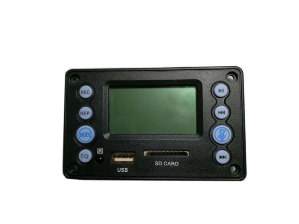 Reproductor 5V LCD placa decodificadora de MP3 Bluetooth 4,2 receptor de Audio APE FLAC WMA WAV soporte de decodificación grabación Radio letras pantalla