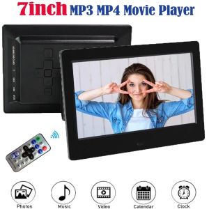 Speler 7 inch digitale fotolijst 800x480 HD-scherm LED elektronische fotoalbumlijst MP3-muziek MP4-filmspeler met afstandsbediening