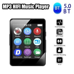 Reproductor de MP3 portátil de 8/16/32/64 GB, pantalla de 1,8 pulgadas, Bluetooth, Compatible con reproductor de música MP3 5,0, Mini reproducción de vídeo MP4, regalo para niños