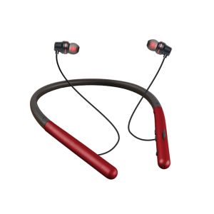 Lecteur Arikasen casque sans fil Bluetooth avec emplacement pour carte mémoire lecteur de musique MP3 sport casque sans fil Bluetooth tour de cou écouteur