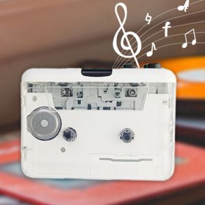 Lecteur lecteur lecteur cassette coquille transparente complète au format MP3 Tapat lecteur d'anglais écoute de bande à écouter le lecteur de musique écoute de musique