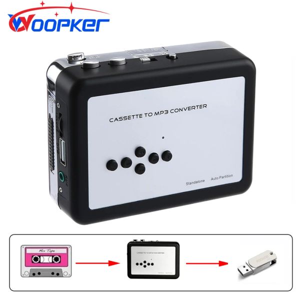 Player Cassette Tape to MP3 Converter USB Cassette Capture Walkman Cape Cape Player CONVERTO CORTAS A UDISK
