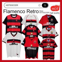 Fanáticos del jugador CR Flamengo Retro Soccer Jerseys 100TH DE ARRASCAETA E.RIBEIRO GABI B.HENRIQUE DAVID LUIZ DIEGO PEDRO GERSON Local Visitante Tercera camiseta de fútbol 4XL