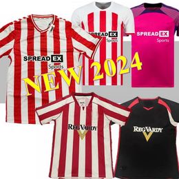 24 25 Sunderland Home Away Third 2024 2025 2005 2006 Retro Soccer Jerseys Stewart Simms Roberts Amad Clarke Dajaku Embeton Evans Nien Football Shirt Pritchard