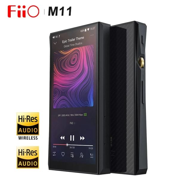 Lecteur FiiO Android M11/M11S lecteur MP3 de musique HIFI sortie équilibrée/prise en charge WIFI/Air Play/Spotify Bluetooth aptxHD/LDAC DSDUSB DAC