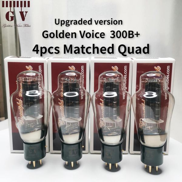 Joueur Golden Voice 300B 300B + 300B Plus mise à niveau de remplacement de tube à vide 300BTUBE VAE AMPLIFICATEUR AMPLIFICATE