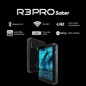 Reproductor HiBy R3Pro Sabre reproductor de música MP3 5G Wifi red Streaming HiRes Audio Digital sin pérdidas Tidal MQA LDAC DSD DAC 2 * ES9218P