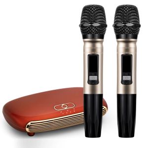 Speler K8 Optische boog draadloze Bluetooth Karaoke Box Microfoon Karaoke Player Home Karaoke Echo Mixer Singing Machine