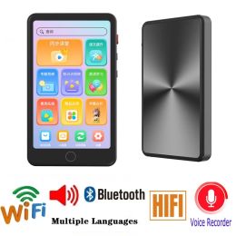 Lecteur Mahdi Mp4 Wifi Bluetooth lecteur Android Mini écran tactile Portable 4.0 pouces Hifi métal marque Mp3 Mp4 vidéo lecteur de musique sans perte