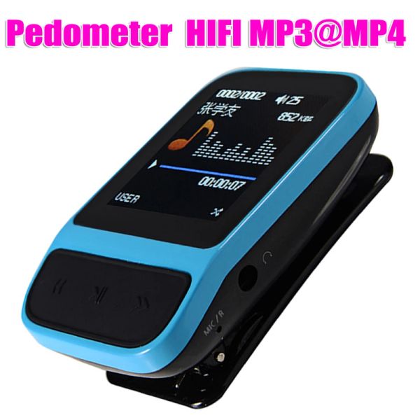 Lecteur compteur Sport lecteur de musique MP3 avec Bracelet intelligent montre podomètre haute qualité HIFI enregistreur sans perte FM chanson lecteur de musique