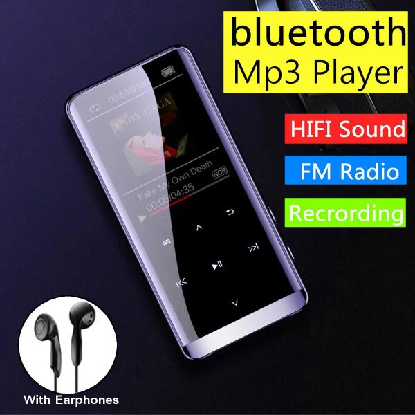 Joueur Mini Bluetooth MP3 lecteur Hifi Sport Stéréo Music Speaker M13 Media FM Radio Ebook Enregistrer l'enregistrement OTG Enregistrement vocal avec micro