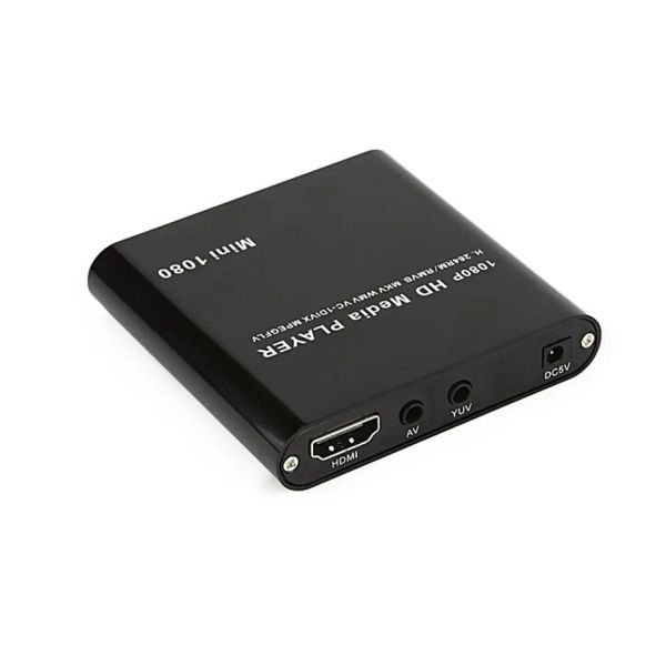 Player mini Full HD Media Player Support Card SD DISCO USB DISCO 1080P AUTOPLAY Video Foto Música MP4 MP3 Multimedia HDD Player Player