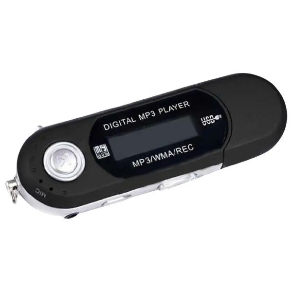 Lecteur Mini lecteur de musique Mp3 portable écran LCD numérique lecteur Mp3 rechargeable USB portable avec fonction radio FM stockage 4 Go ou 8 Go