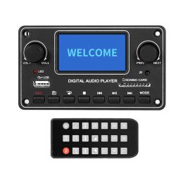 Player Mool LCD MP3 Módulo de reproductor 28x64 Pantalla Bluetooth Digital Audio Decoder Tablero TDM157 USB SD BT FM para el amplificador de hogar