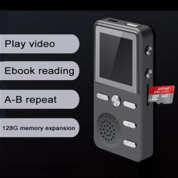 Reproductor MP3 odtwarzacz bas radiowy 4G 8GB deporte música karty TF Radio FM z zegarkiem ekran HD gramofon
