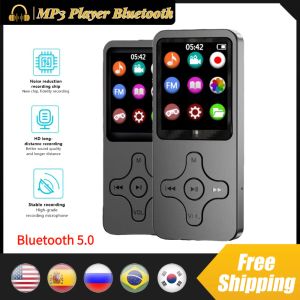 Lecteur Lecteur MP3 Bluetooth Multimédia Lecteurs de Musique Portables Baladeur vidéo pour Support étudiant pour OTG avec Enregistreur Ebook HiFi 16G