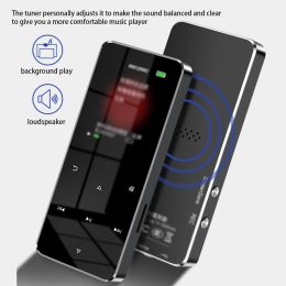 Speler MP3-speler Luidspreker Aanraakbediening 16 GB High Fidelity Bladerpagina Wekker Muziek Video-aansluiting Recorder Zilver