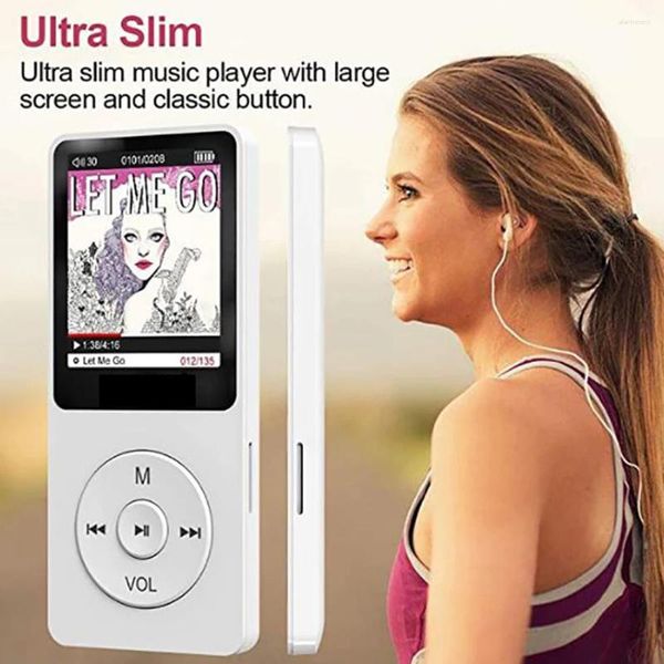 Lecteur MP4 enregistrement de musique écran d'affichage numérique baladeur HiFi Bluetooth 5.0 Portable E-Book Radio Play