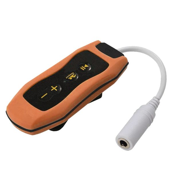 Reproductor multifunción USB2.0 IPX8 impermeable deportes acuáticos natación MP3 reproductor de música portátil con Cable portátil buceo hogar Radio FM