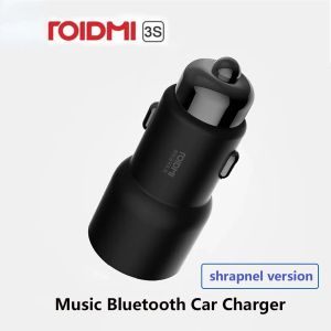 Speler Nieuwe Roidmi 3S Mojietu Bluetooth 5V 3.4A Dual USB Autolader MP3 Muziekspeler Fm-zenders voor iPhone En Android