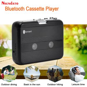 Player draagbare Bluetooth cassettespeler FM Radio Bluetooth Cassette Player Tape Cassette -zenderspeler voor luidsprekerhoofdtelefoon