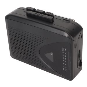 Lecteur cassette portable lecteur fm am radio cassette stéréo to mp3 Converter Tape lecteur avec une prise et un haut-parleur 3,5 mm