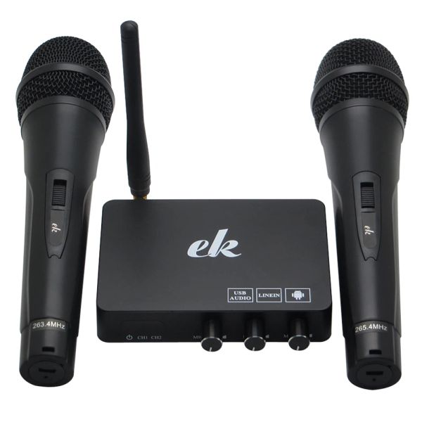 Player Portable Wireless Family Home Karaoke Echo System chant le microphone Box Karaoke Player USB Audio pour Android TV Box Smart TV