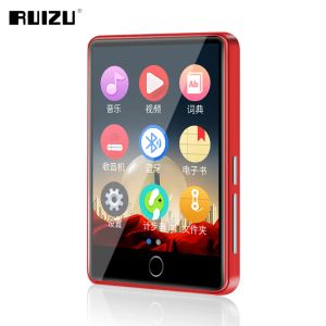 Lecteur Ruizu M7 métal lecteur MP3 Bluetooth 5.0 haut-parleur intégré 2.8 pouces grand écran tactile avec enregistrement Ebook Radio vidéo baladeur