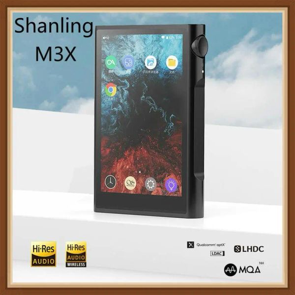 Lecteur Shanling M3X MQA Support embauche lecteur de musique Portable double ES9219C DAC/AMP DSD256 384 kHz/32 bits Bluetooth bidirectionnel MP3/MP4