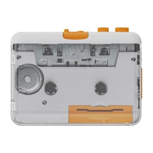 Lecteur de cassettes Lecteur de cassettes USB Enregistreur de cassettes vers MP3 / CD Convertisseur via USB Compatible avec les ordinateurs portables et les ordinateurs personnels