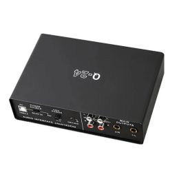 Joueur Teyun Q24 USB Recording Sound Carte Audio Mixer 4Channel 24bit / 192KHz Taux d'échantillonnage Arranger K Song Enregistrement Sound Carte