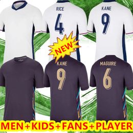 3XL 4XL 24 25 Jersey de football ANGLAIS BELLINGHAM RASHFORD KANE 2024 Coupe d'Europe Maillot de football de l'équipe nationale Hommes Kit Enfants Formation STONES SAKA MOUNT FODEN GREALISH