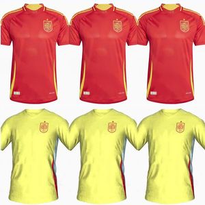 24 25 Maillots de football Espagne PEDRI LAMINE YAMAL RODRIGO PINO MERINO SERGIO M.ASENSIO FERRAN C.SOLER HERMOSO REDONDO CALDENTEY 24 25 kit homme enfants maillot de football